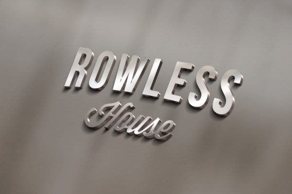 3D镜面金属效果Logo样机素材库精选模板 3D Logo Mockup