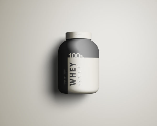 乳清蛋白罐子样机