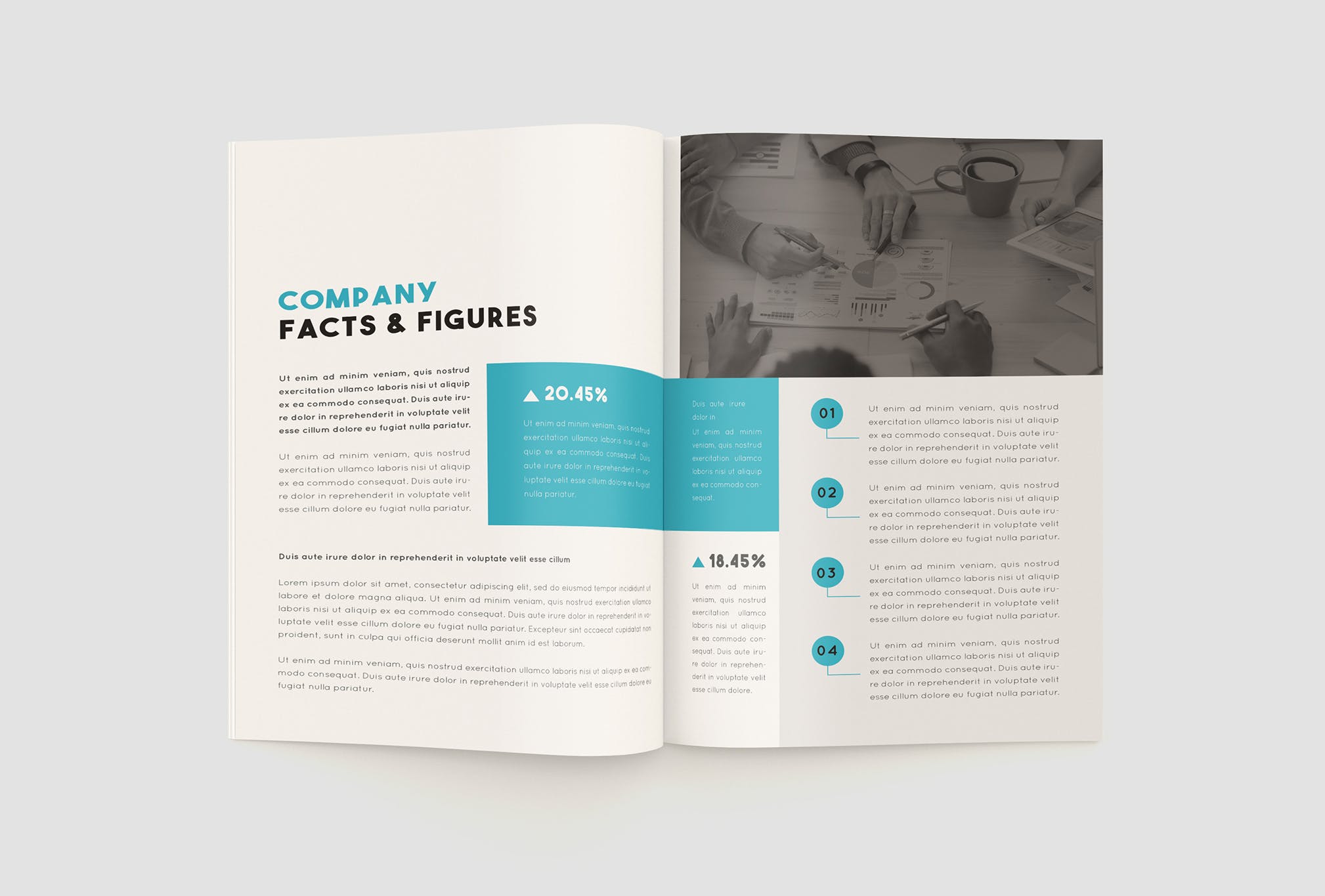 上市公司年度报告设计INDD模板 Annual Report Company插图(5)