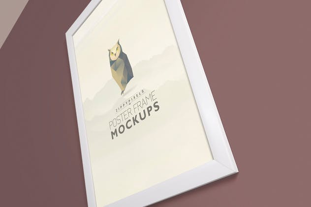 现代简约风室内橱窗艺术框架样机 Gorgeous Frame Mockups插图(5)