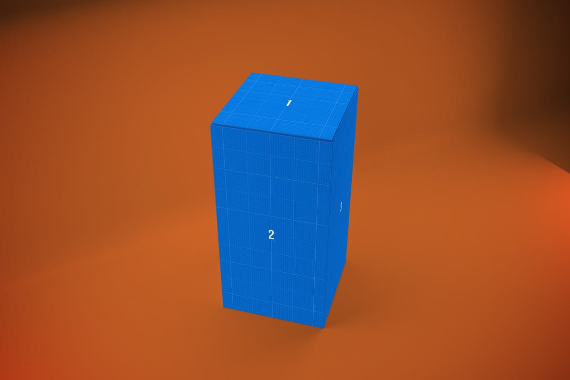 长方体高端产品包装盒外观设计样机模板 Rectangle Box插图(12)