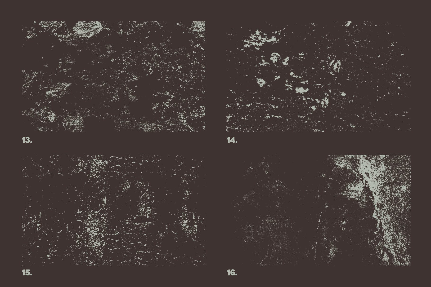 12个污迹斑迹做旧处理矢量纹理背景素材 Vector Grunge Textures x12 Vol2插图(3)