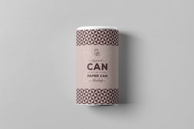 食品罐头外观设计样机 Paper Can Mock-up插图(11)