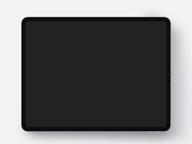 iPad Pro 12.9 英寸 2018 模型素材之家精选sketch素材