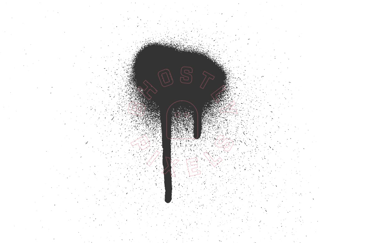 喷漆滴墨图案纹理肌理素材 Spray Paint Drip Textures插图(7)