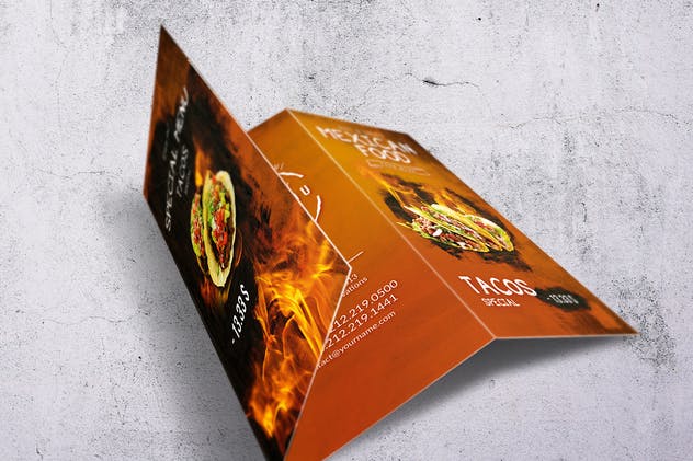 墨西哥餐厅菜单套餐设计模板 Mexican Menu Bundle A4 & US Letter插图(5)