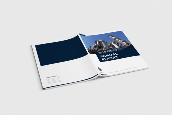 企业年度报告/年终总结报告设计模板 Annual Repot Company Name