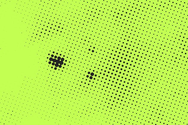 半色调污渍纹理套装Vol.1 Halftone Stains #1 Texture Pack插图(7)