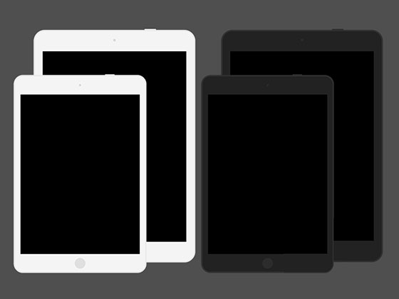 iPad Air and Mini Mockups素材之家精选sketch素材
