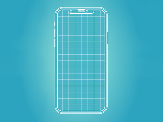 iPhone X 线框模板素材之家精选sketch素材