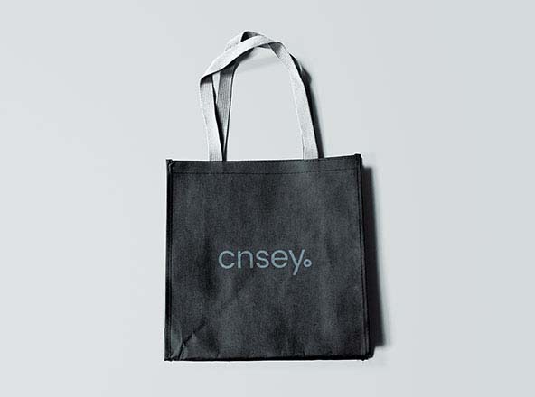手提包/简约购物手袋设计图样机模板 Tote Bag Mockup