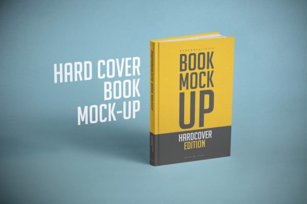 精装硬封书籍样机模板 Hardcover Book Mock-up