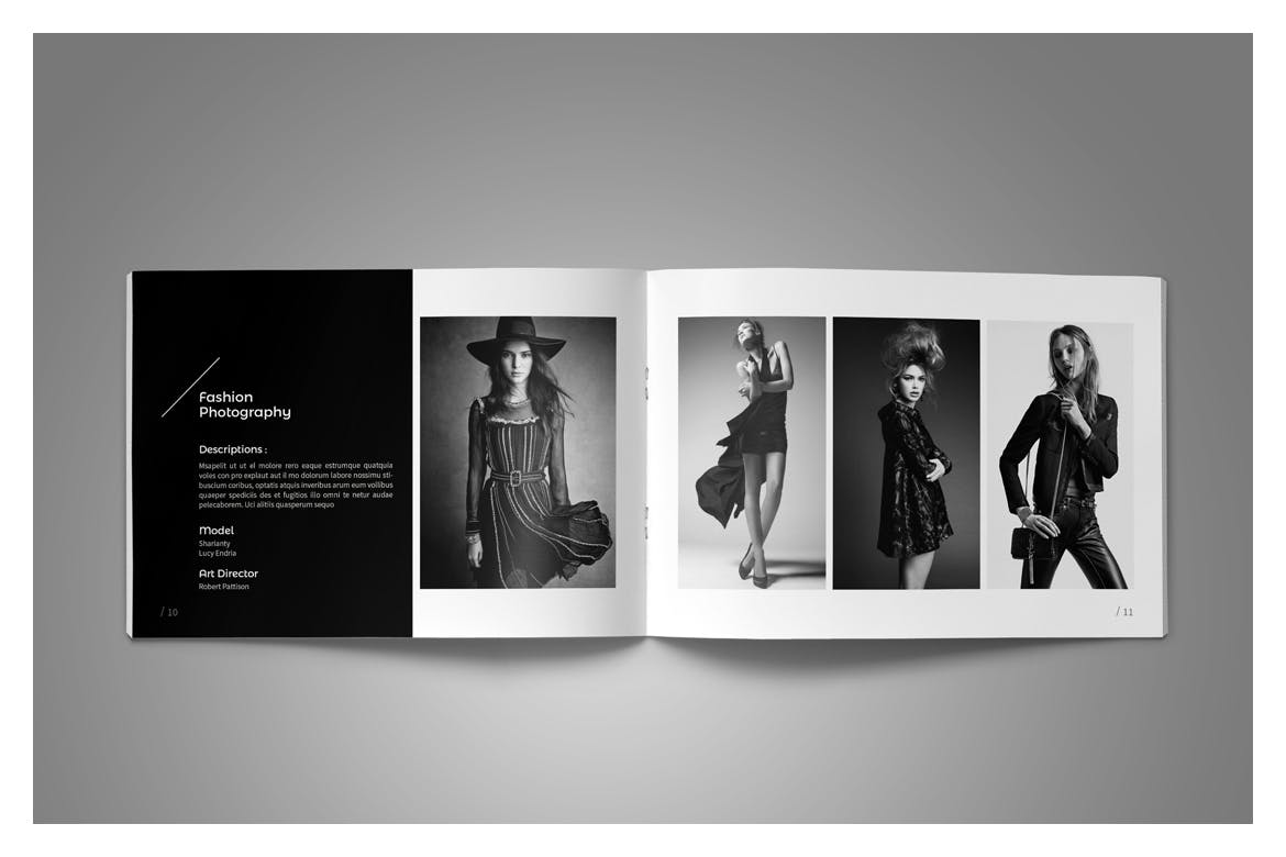 摄影师摄影作品集模板 Photography Portfolio Template插图(7)