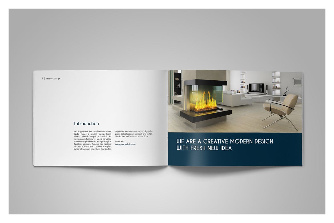 简约设计风格产品目录画册设计模板 Simple Brochure Catalog插图(5)