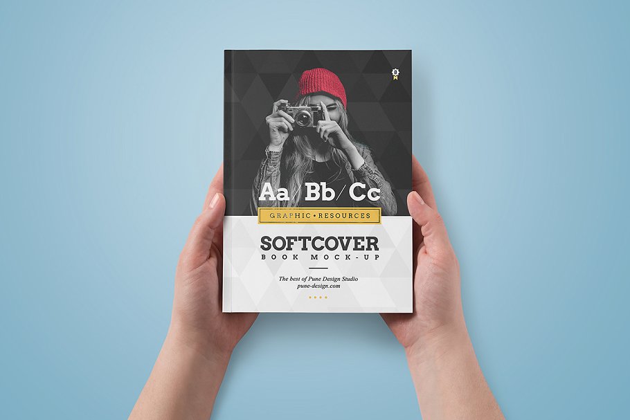 软封面书籍样机 Softcover Edition / Book Mock-Up插图(1)