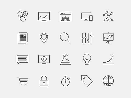 SEO Icons素材之家精选sketch素材