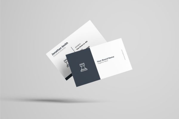 创意设计公司企业素材库精选名片模板v41 Business Card Template.v41