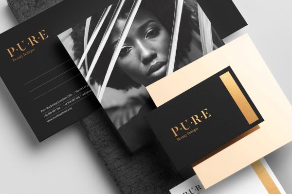 品牌VI视觉设计效果图素材库精选模板v2 Pure Branding Mockup Vol. 2
