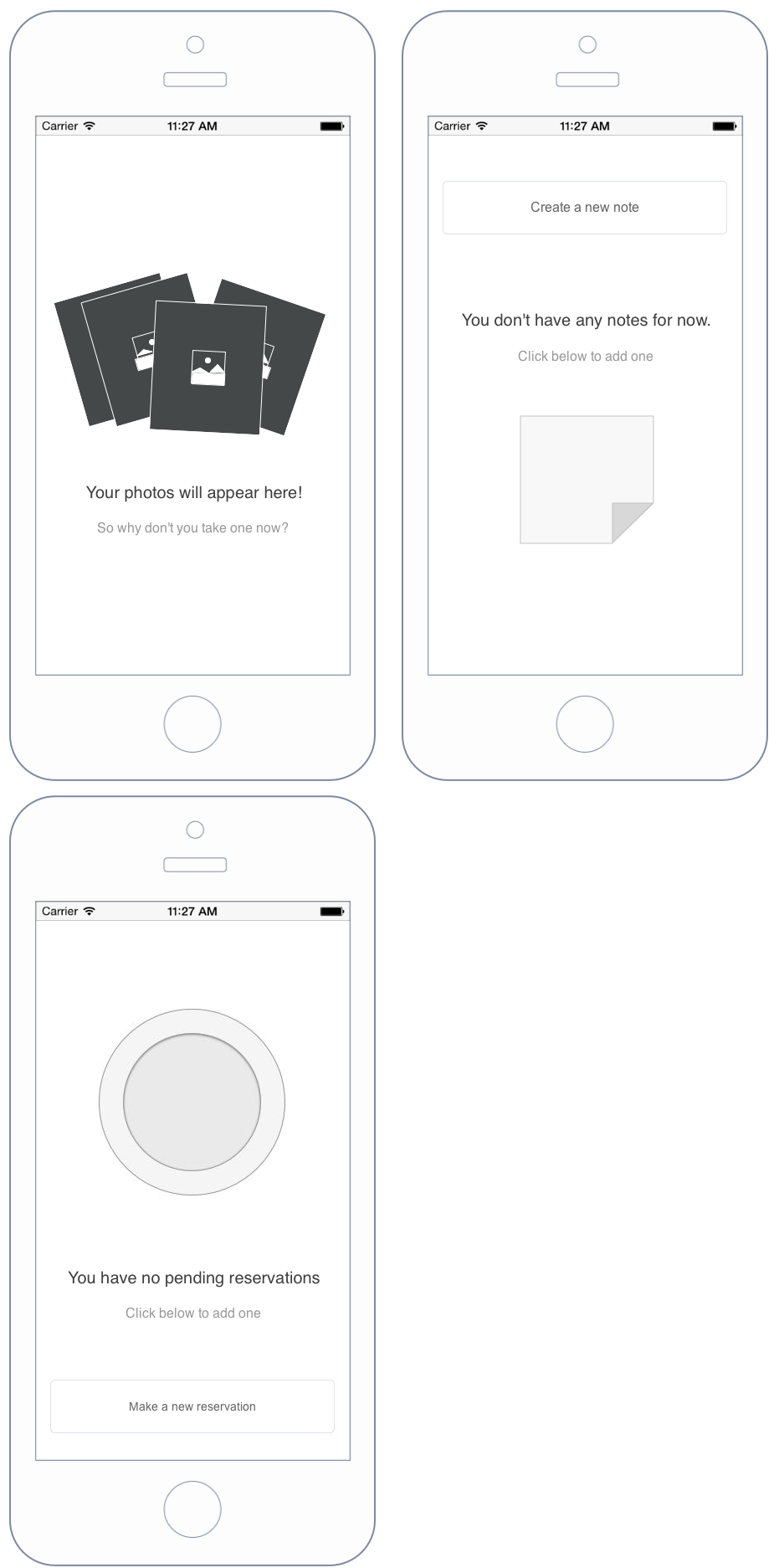 Totalwireframe 原型素材系列之 iPhone Apps Library [for Axure]插图(16)