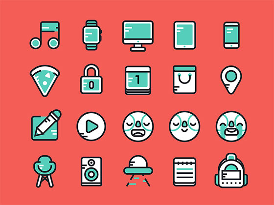 Twoo Icons素材之家精选sketch素材