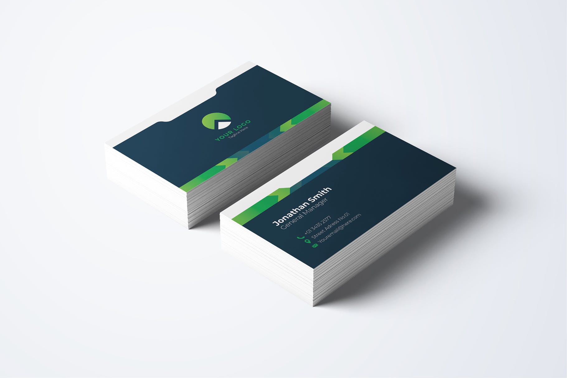 创意设计公司/工作室企业素材库精选名片模板v64 Business Card Template.v64插图(1)