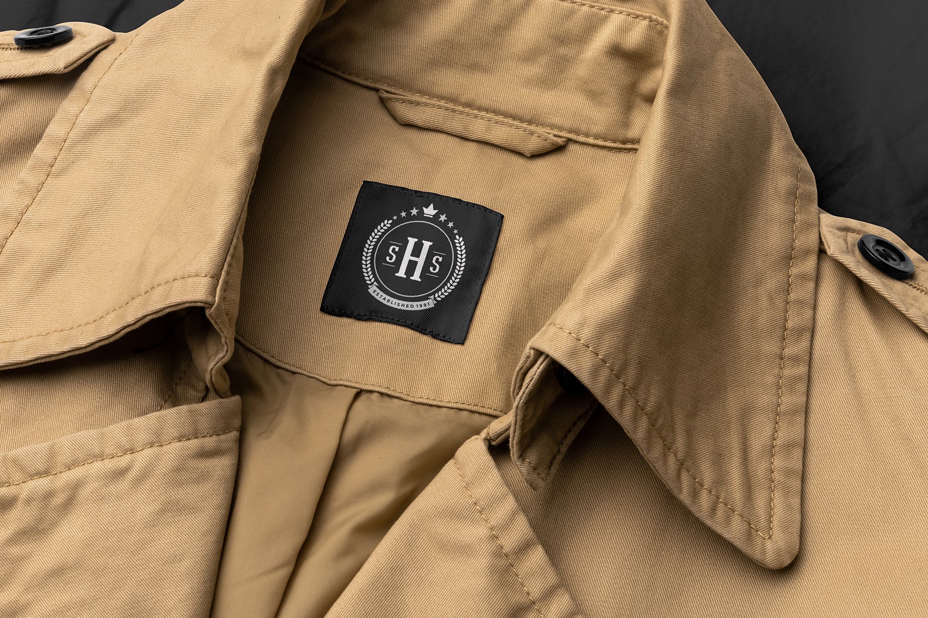 Styline系列服装标签&吊牌VI设计素材库精选模板v3 Styline – Apparel Labels and Tags Mockups vol 3插图(2)