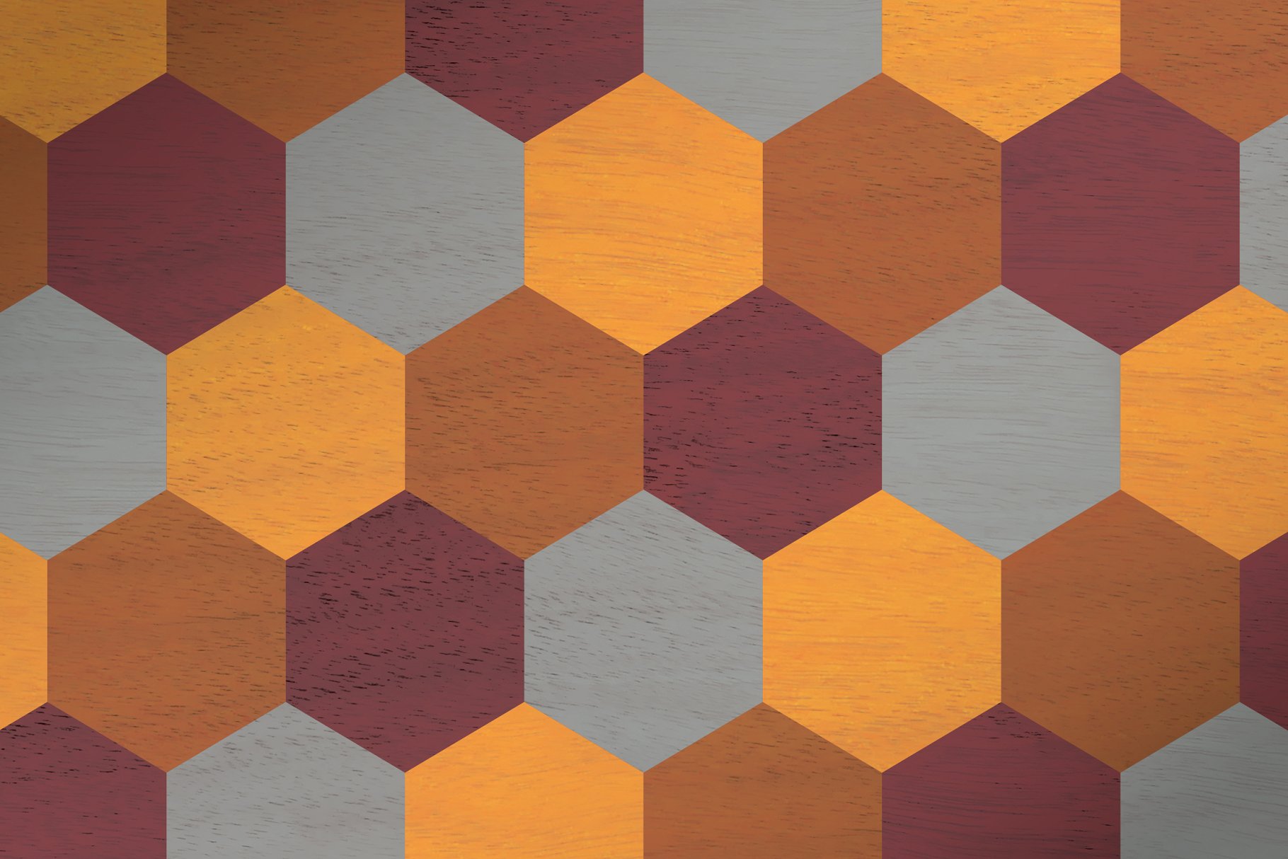 几何图形镶嵌图案纹理 Geometric Marquetry Patterns插图(3)