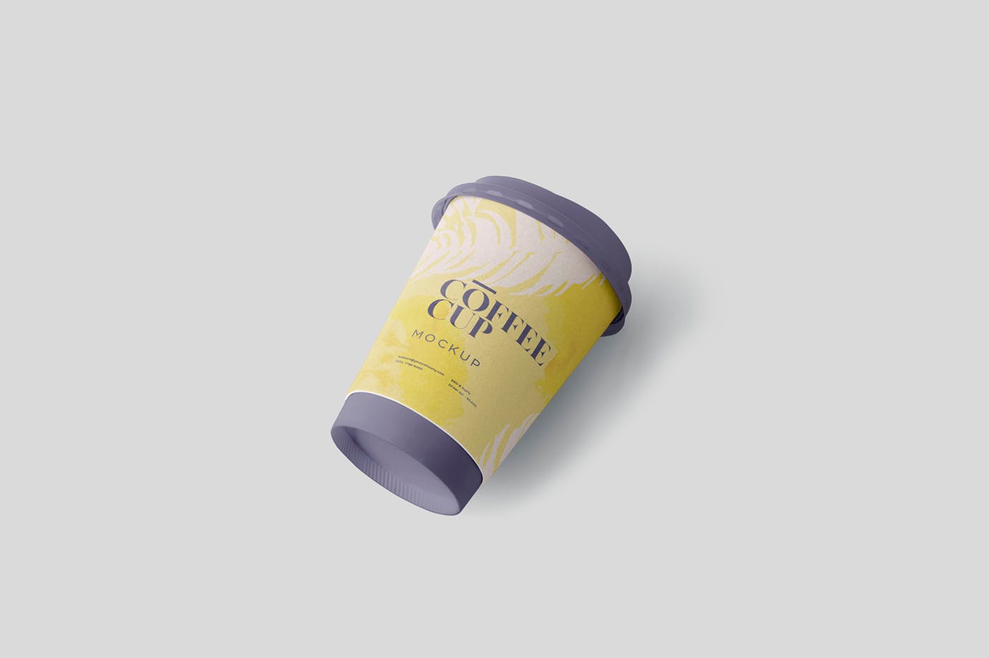 咖啡一次性纸杯设计效果图素材库精选 Coffee Cup Mockup插图(6)