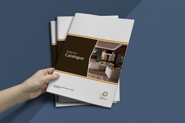 企业内宣产品目录设计INDD模板 Interior Catalogue Template插图(1)