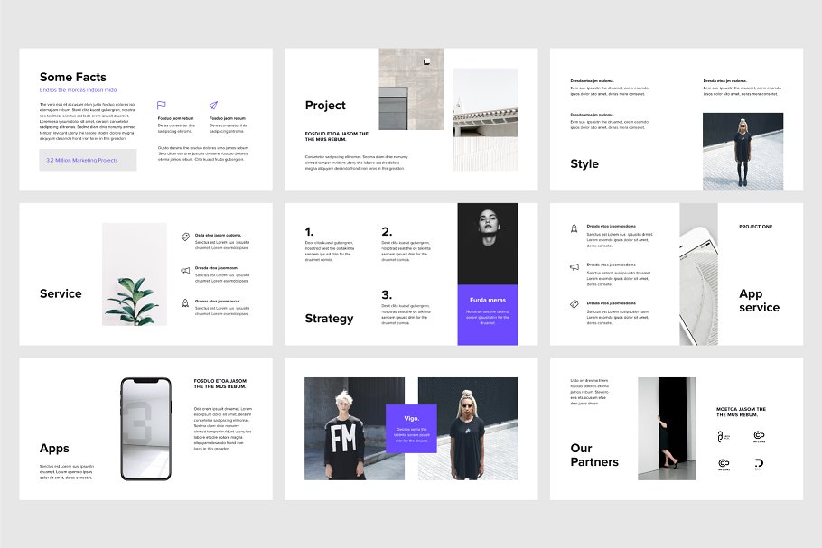 初创企业互联网项目演示PPT幻灯片模板 VIGO – Powerpoint Template + Bonus插图(1)