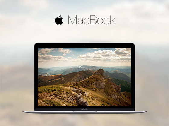 Macbook 2015 Mockups素材之家精选sketch素材