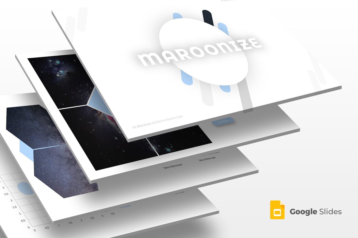 企业商务风格多用途Google Slides幻灯片模板 Maroonize – Google Slides Template插图