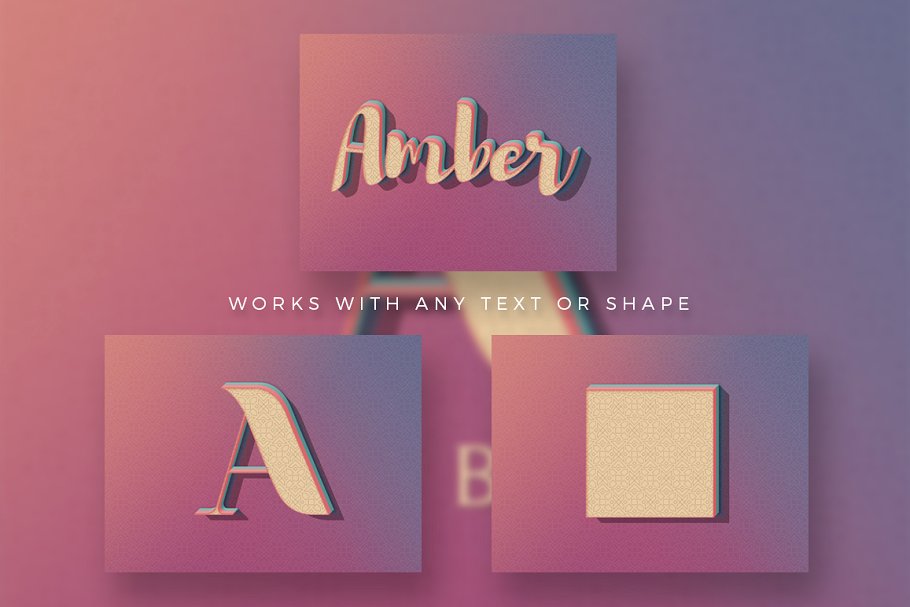 3D文本文字特效合集[1.05GB, 50种效果] 3D Text Effects Bundle Vol.3插图(44)