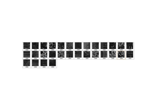 30款墨水印刷纹理肌理PS笔刷v1 30 Ink Texture Photoshop Brushes Vol. 1插图(1)