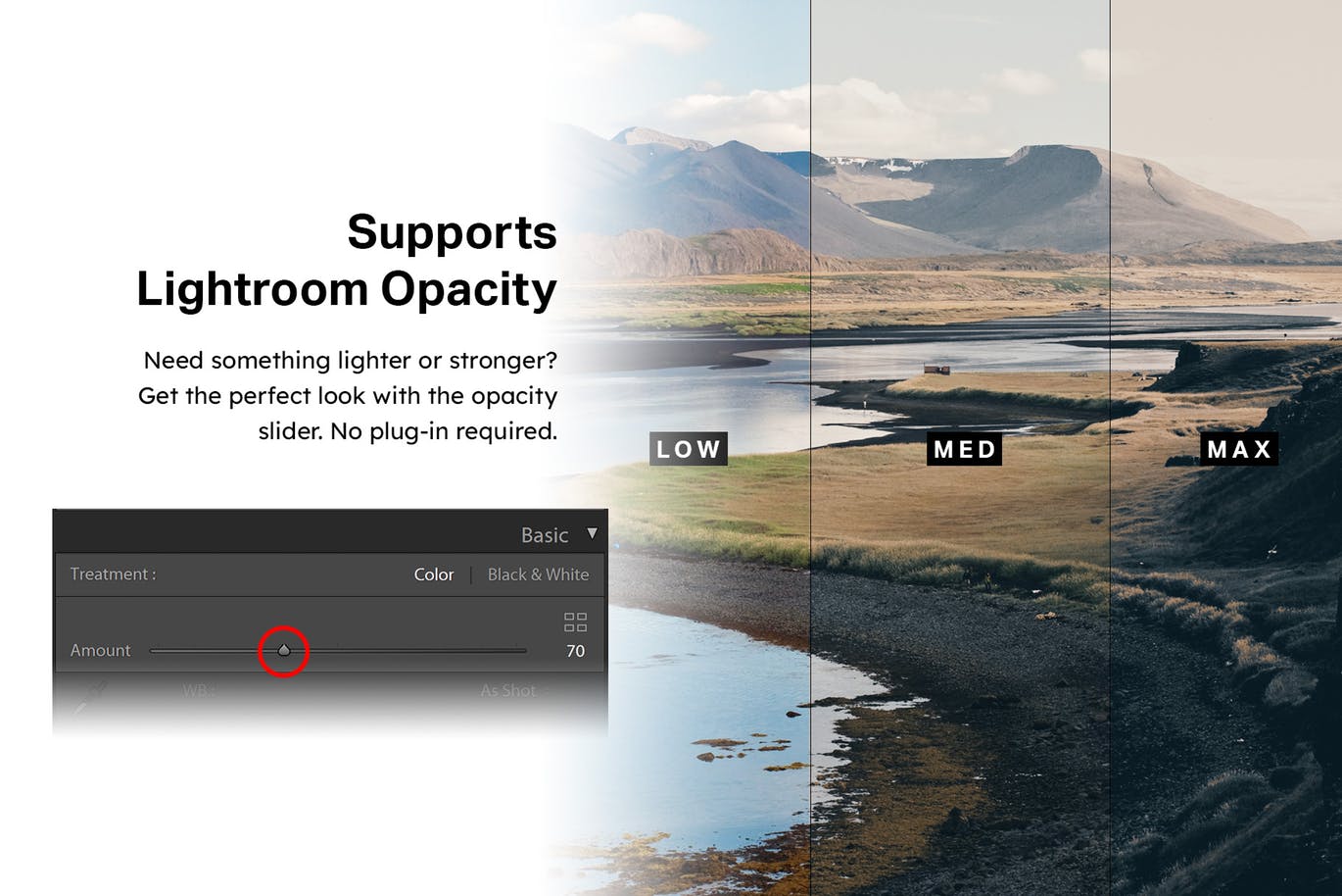 50款户外风景类摄影的调色处理LR预设 50 Bleak Lightroom Presets and LUTs插图(3)