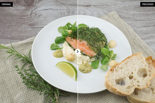食物美食摄影后期处理LR调色预设v2 Food Lightroom Presets Vol. 2插图(6)