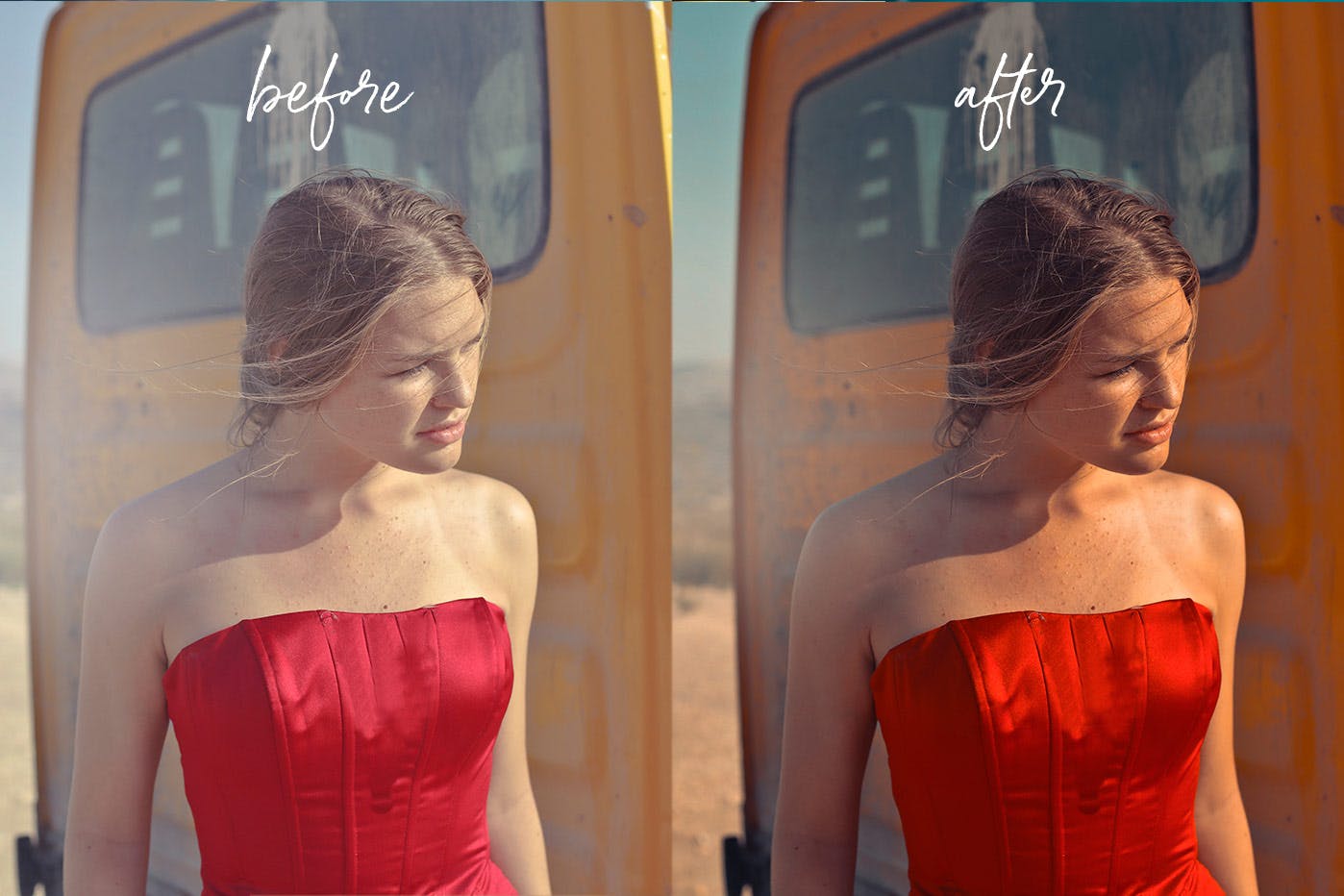 橙色调&浅绿色色调滤镜素材库精选LR预设 Orange and Teal Lightroom Presets Desktop & Mobile插图(7)
