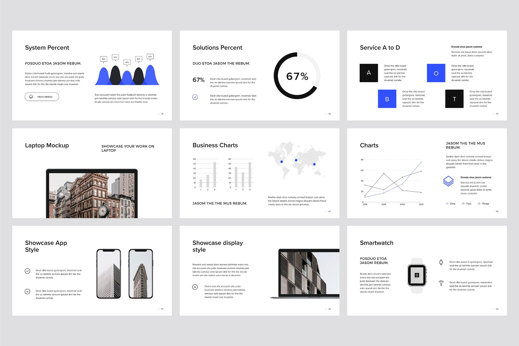 简洁现代极简主义提Keynote幻灯片模板 MURO – Keynote Template + Big Bonus插图(13)