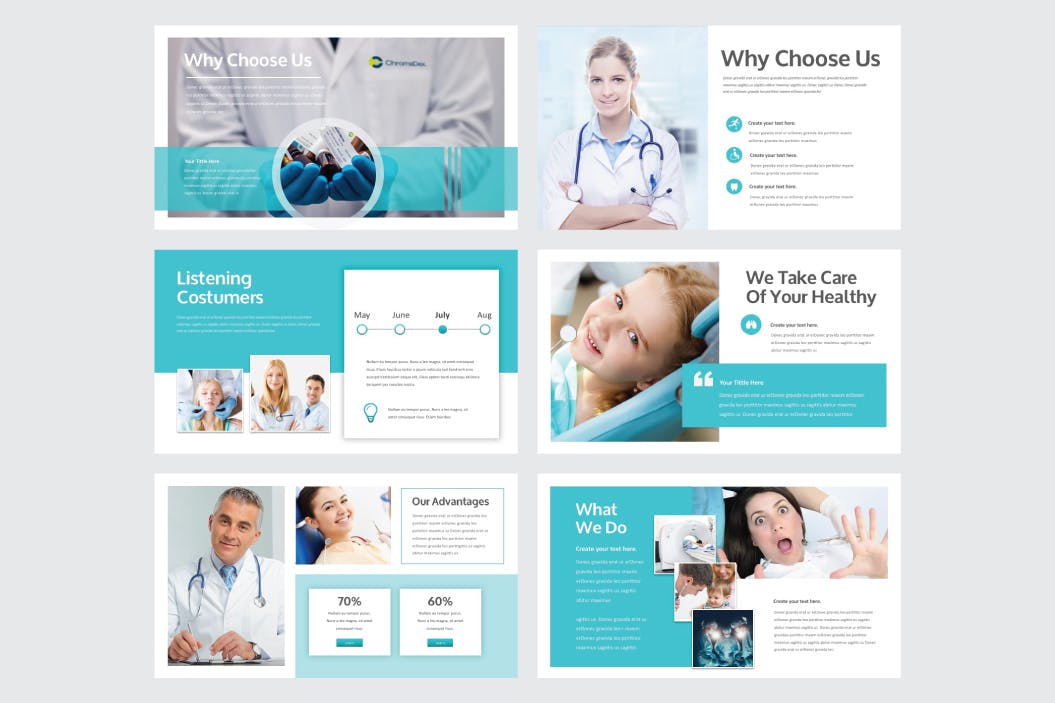 健康医疗诊所介绍Keynote演示文稿模板 HEALTH MEDICAL CLINIC – Keynote V253插图(2)