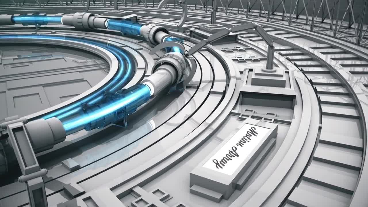 科技电力公司LOGO片头动画制作素材库精选AE模板