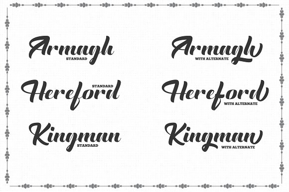 The English Font – Vintage Lettering插图1