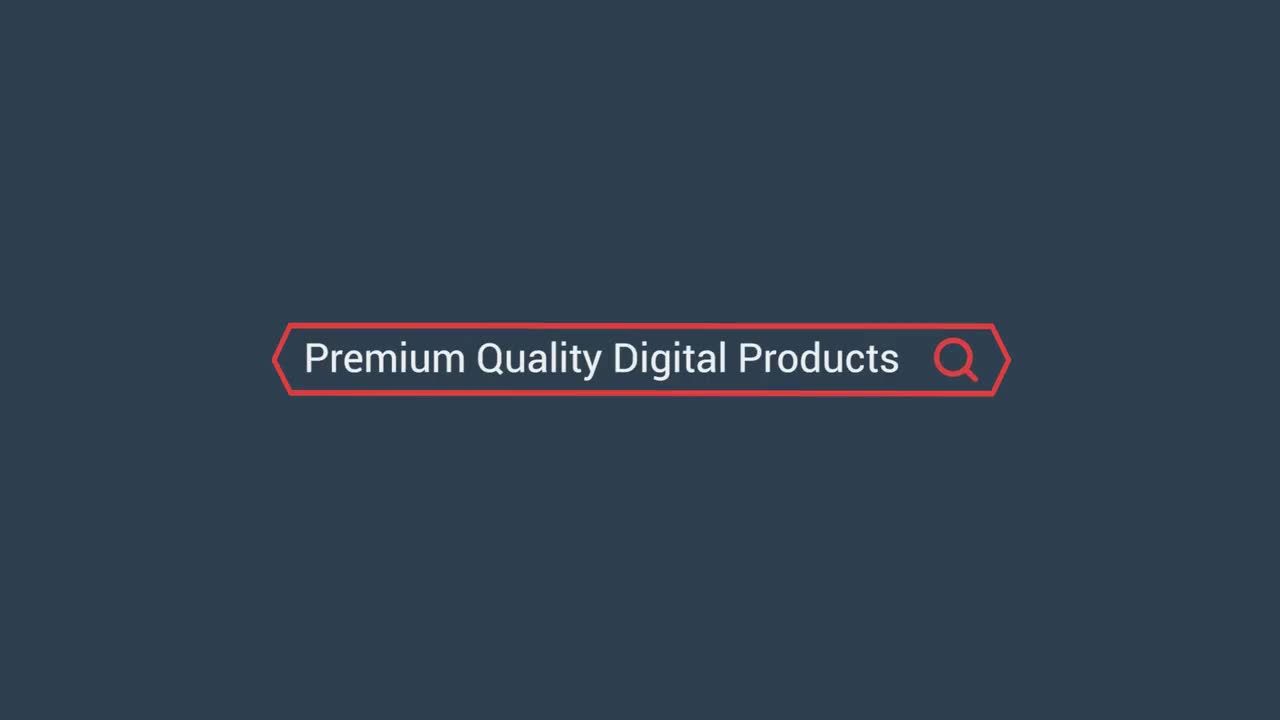 网络搜索样式logo开场素材库推荐PR模板