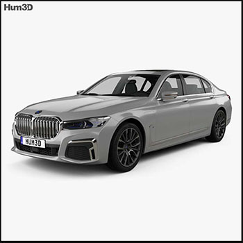 宝马BMW 7 Series Le 2020 素材之家精选3D模型