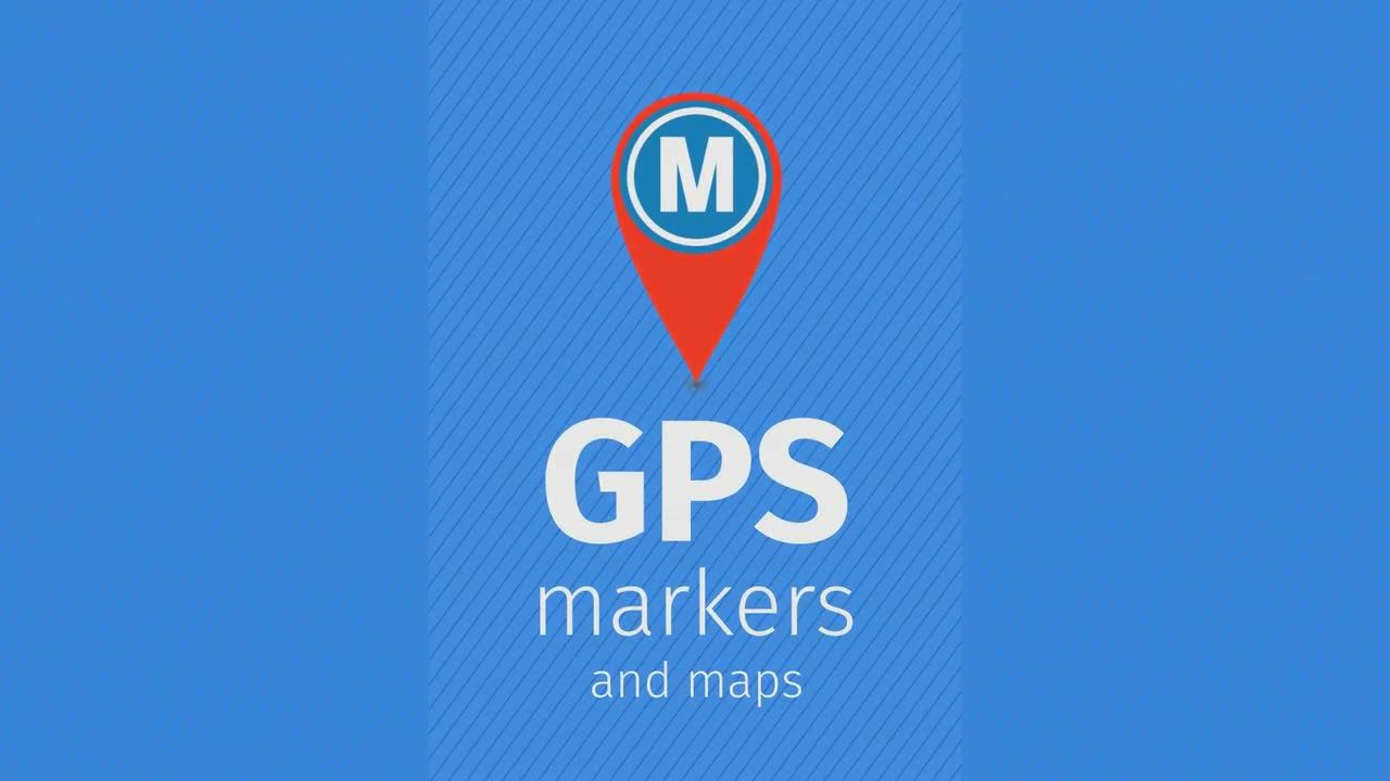 GPS地图定位路线规划素材库精选AE模板