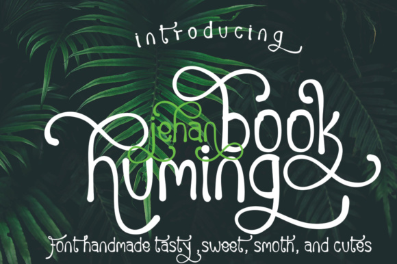 Huming Book Font素材之家精选英文字体