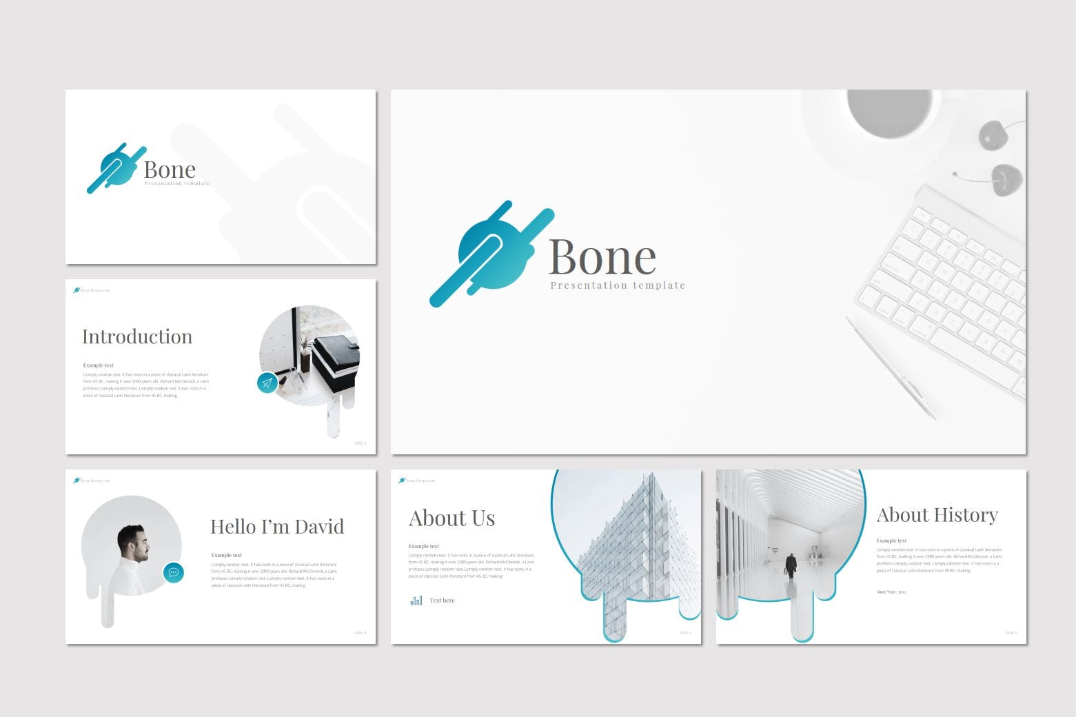 工业设计公司/工作室介绍PPT幻灯片模板 Bone Powerpoint插图(2)