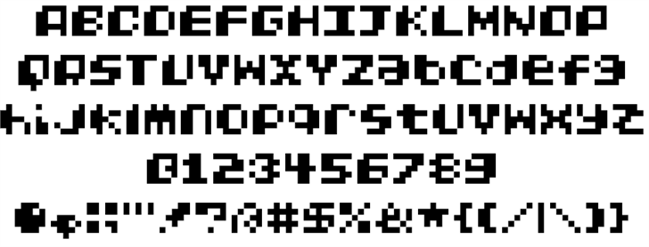 Portable Vengeance font插图2