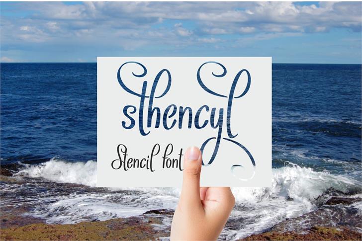 Sthencyl font插图
