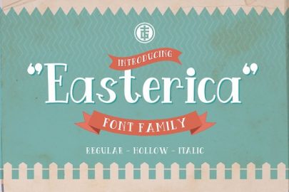 Easterica Font素材之家精选英文字体