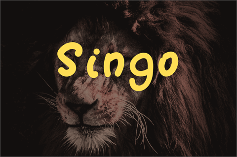Singo font素材之家精选英文字体
